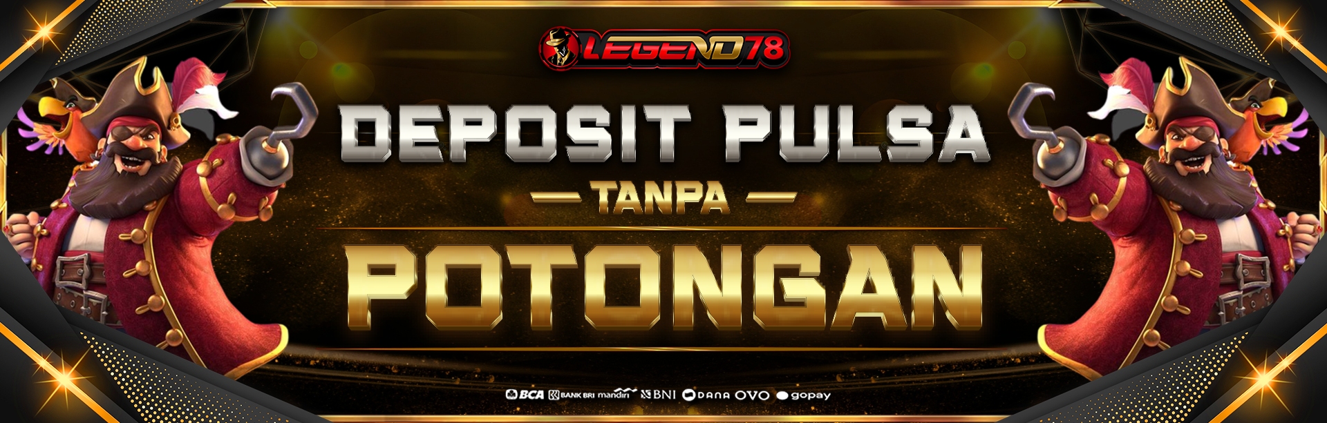 DEPOSIT PULSA TANPA POTONGAN