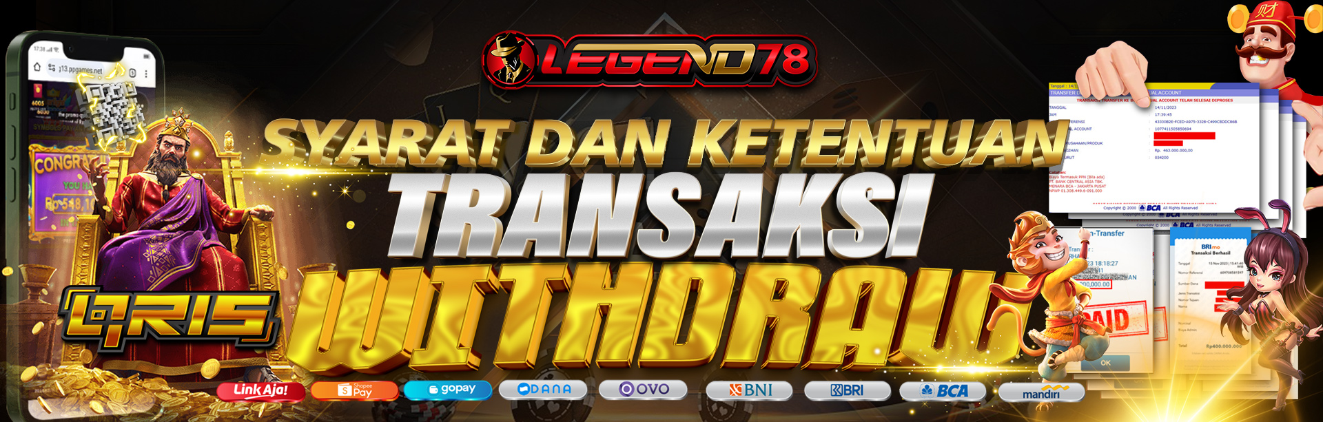 SYARAT DAN KETENTUAN TRANSAKSI WITHDRAW